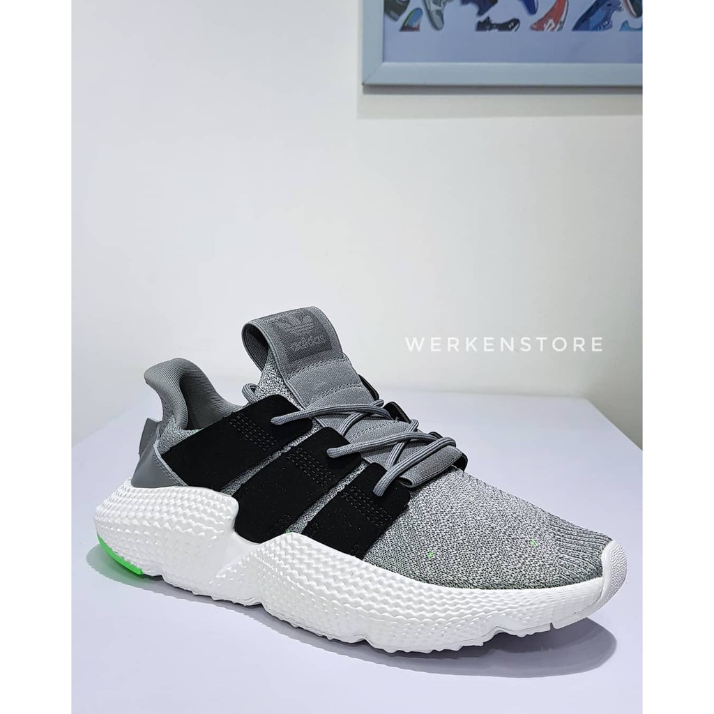 Jual Adidas Prophere Grey Shock Lime Shopee Indonesia
