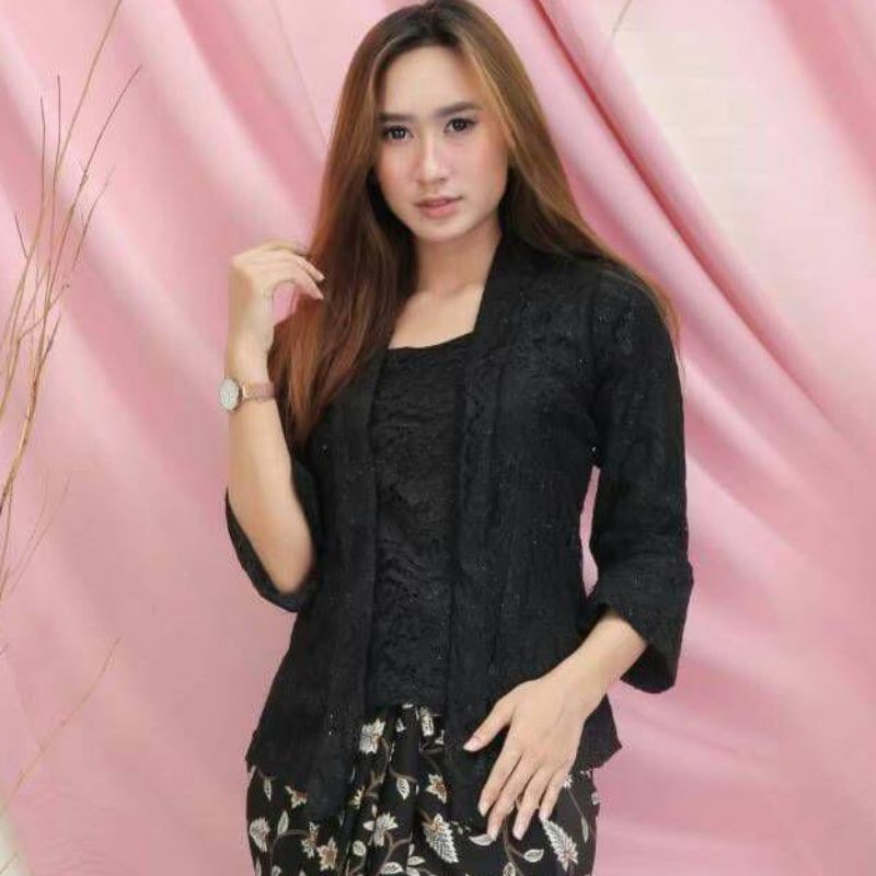 Jual Kebayak non hijab modern model lengan seperempat cocok untuk acara