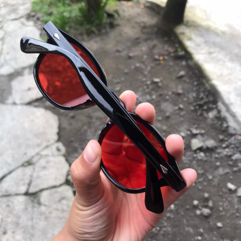 Jual Kacamata Moscot Lemtosh Red/Kacamata Johny Depp | Shopee Indonesia
