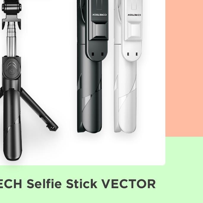 Jual Coretech Vector Selfie Stick Tongsis Tripod Bluetooth Remot ...