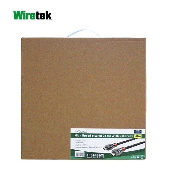 HDMI 2.0 High Speed HDMI Cable with Ethernet 20 meter WIRETEK