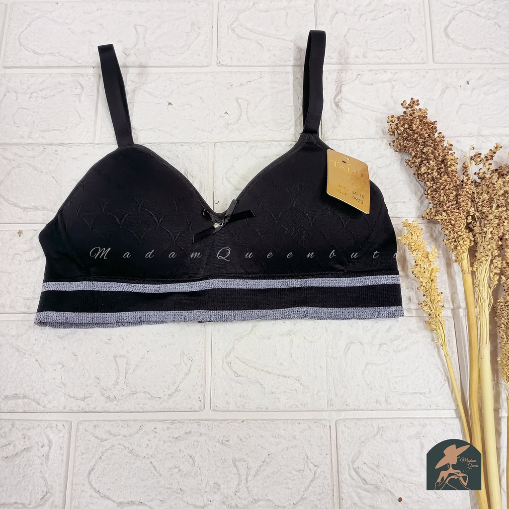 Jual Tally Bra Bh Rajut Busa Tipis Cup A B Tanpa Kawat Size Shopee