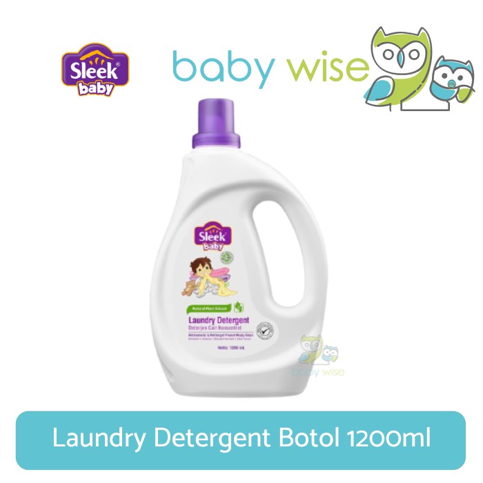 Jual Sleek Baby Laundry Detergent Botol 1200ml | Shopee Indonesia