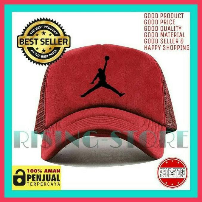 Jual Topi Jaring Nike Air Jordan Logo-Tisha Store P8131 | Shopee Indonesia