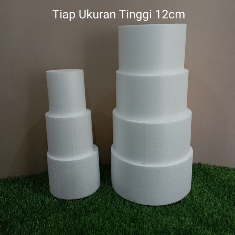 Jual Dummy Cake Styrofoam Gabus untuk Tower Snack Kue atau Art Lainya