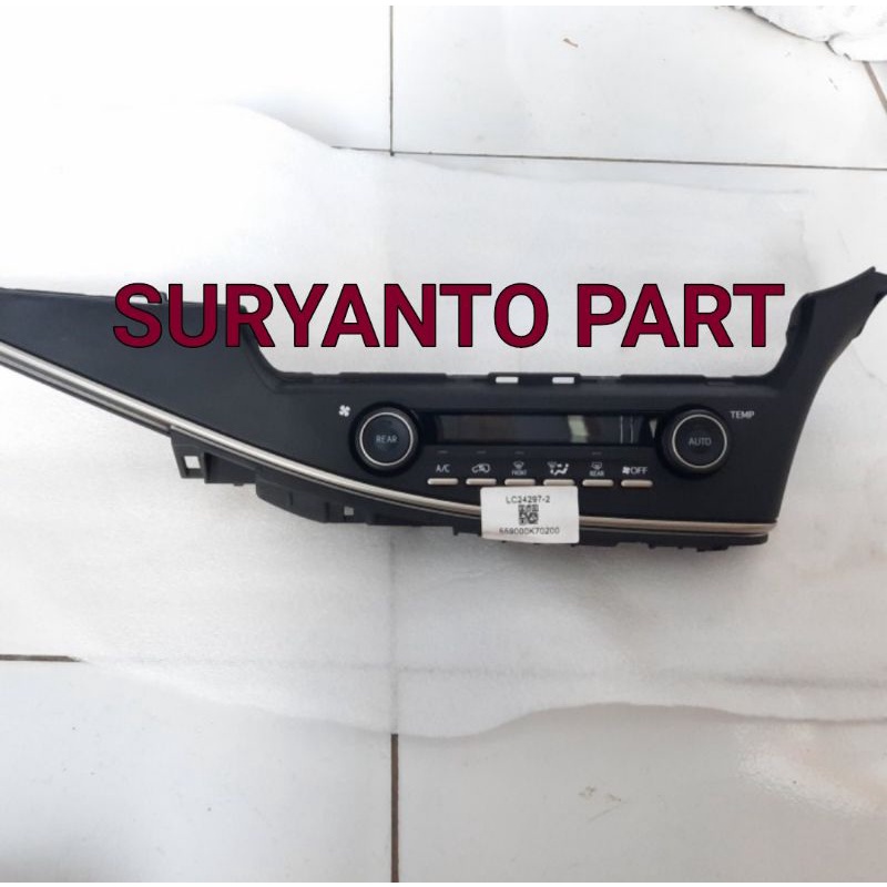 Jual Panel AC Control Ac Toyota Innova Reborn Venturer Type V Q ...