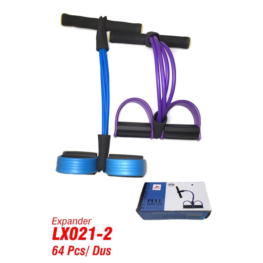 Jual Tummy Trimmer Pull Reducer Expander Elastis Resistance Band LX 021 ...