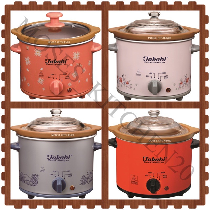 Jual TAKAHI SLOW COOKER ORIGINAL FOR MPASI 0,7L/1,2L/2,5L/3,5L/SLOW
