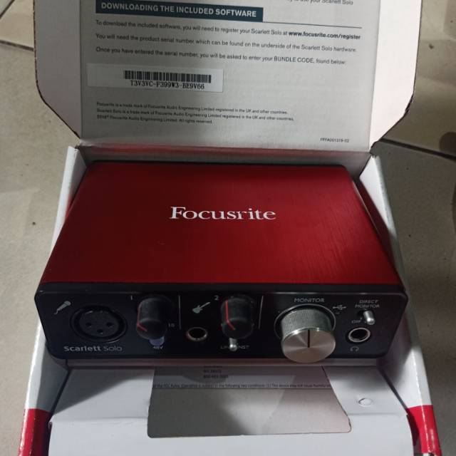 Jual focusrite Scarlett solo 2i2 | Shopee Indonesia