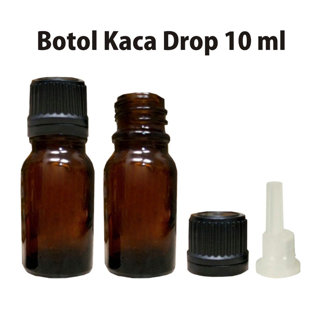 Jual Botol Drop Botol Dropper Ml Kaca Amber Botol Amber Tutup