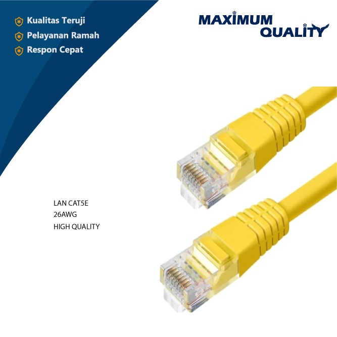 Jual Kabel RJ45 LAN CAT 5 (1 meter) | Shopee Indonesia