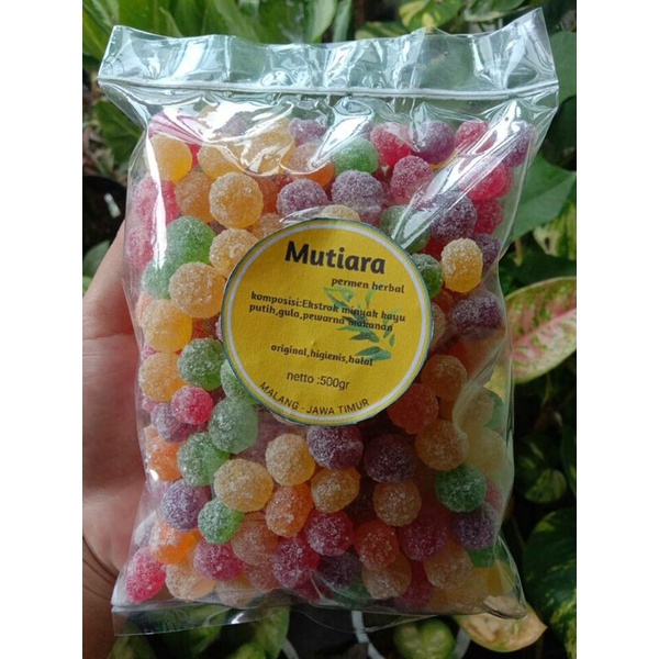 Jual PERMEN RASA BUAH MIX MERK MUTIARA 500gram | Shopee Indonesia