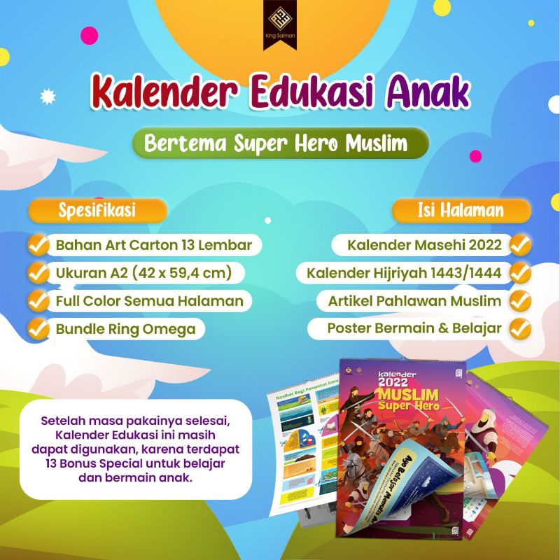 Jual Kalender edukasi Anak | Shopee Indonesia