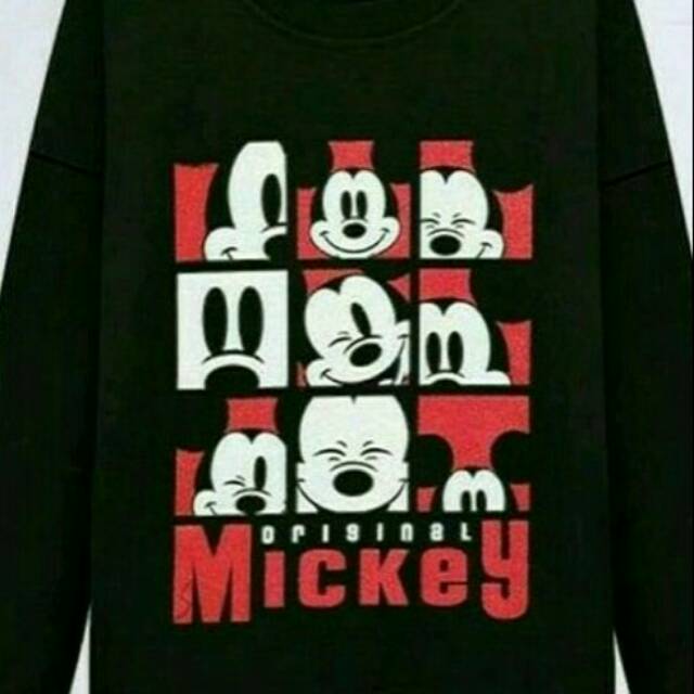 Disney Kaos Lengan Pendek Pria Print Mickey Situation main image 1