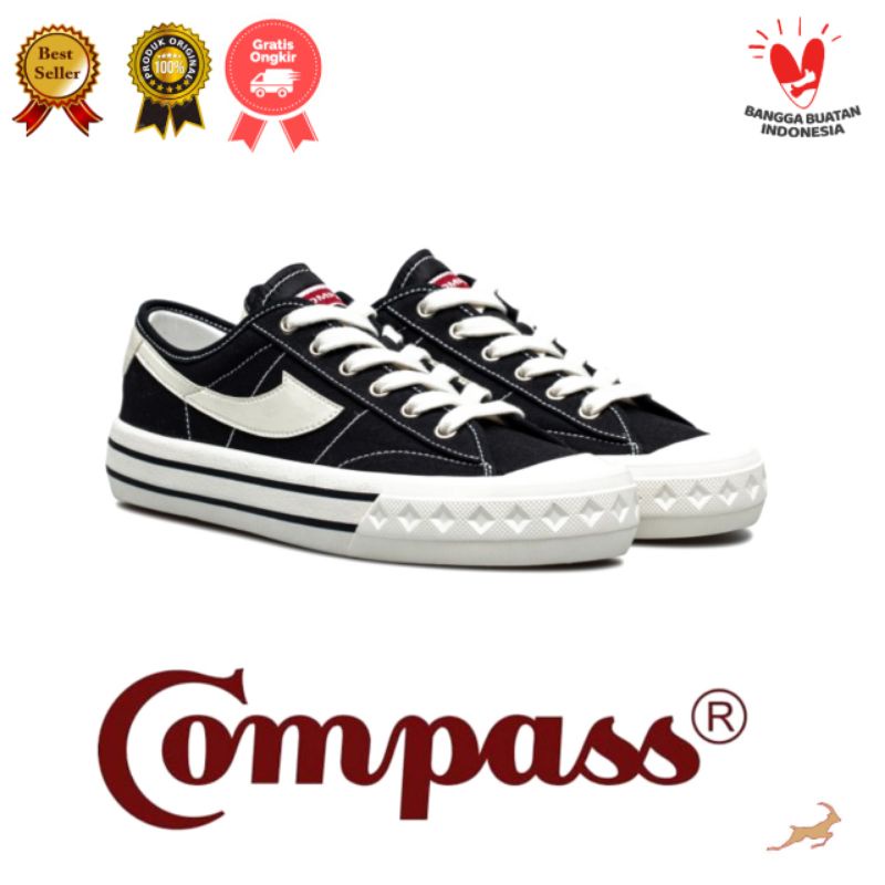 Jual [ORIGINAL] Compass Retrograde Black White | Shopee Indonesia