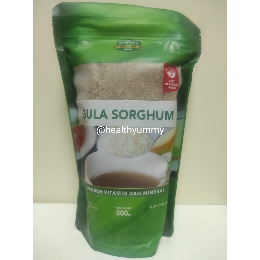 Jual Gula Sorghum Low GI, Pemanis alami rendah kalori. 500gr | Shopee ...