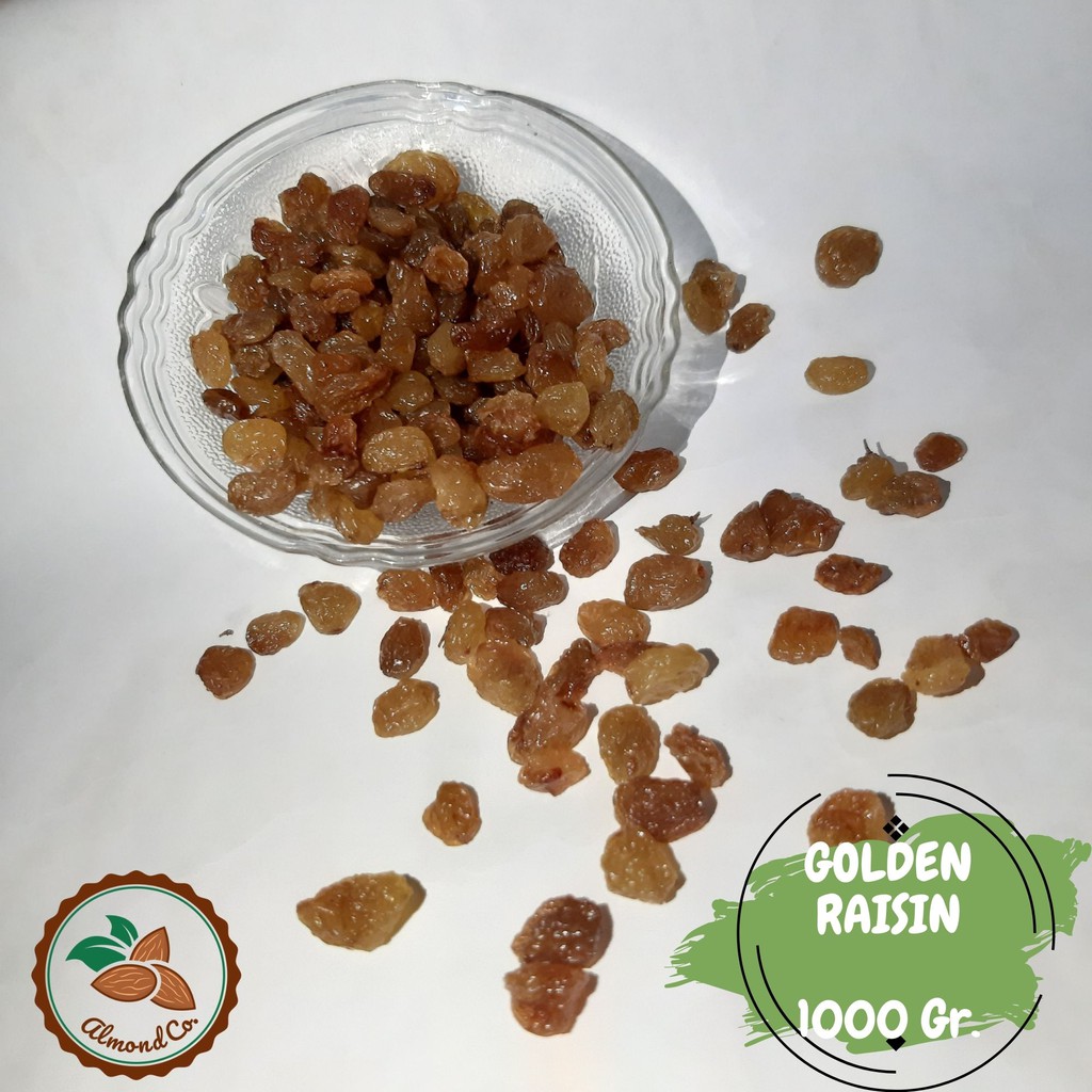 Jual Kismis Golden Raisin Kuning Organic 1 KG | Shopee Indonesia