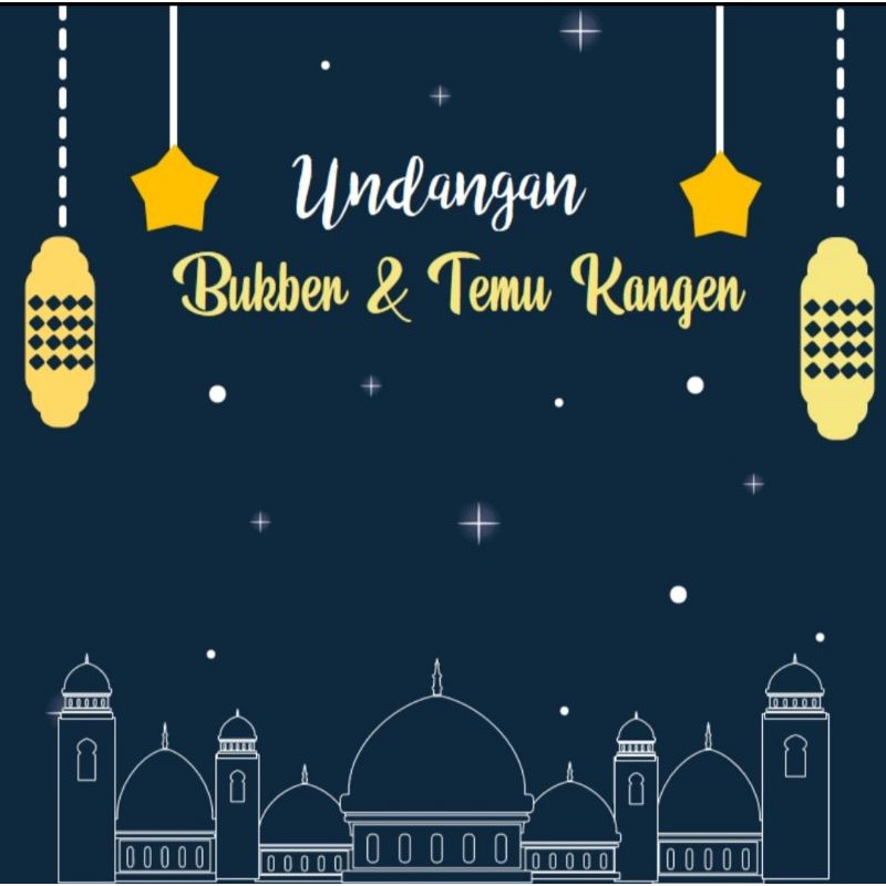Jual UNDANGAN UNDANGAN BUKBER UNDANGAN BUKA BERSAMA UNDANGAN DIGITAL