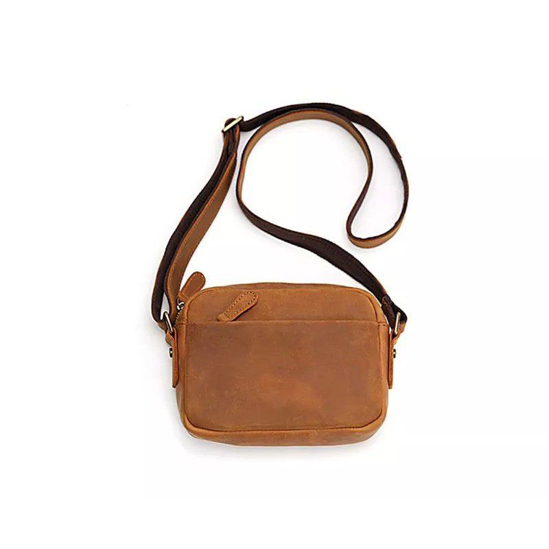 Jual Tas Selempang Pria Kulit Asli - Sling Bag Pria - Tas Kulit Asli