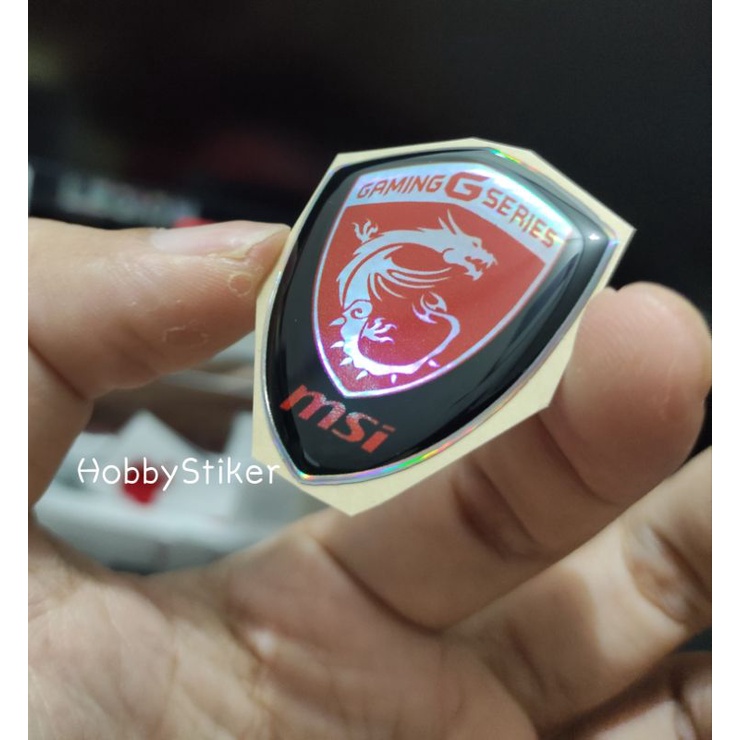 Jual Stiker emblem timbul MSI gaming G series untuk laptop | Shopee ...