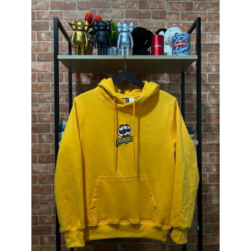 Jual Jaket Sweater Hoodie H M Pringles Warna Kuning Shopee Indonesia