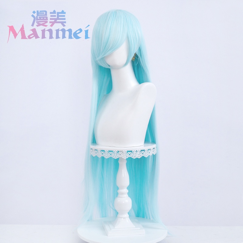 Jual WIG COSPLAY MANMEI ALICE YWAILISI BASE CM LURUS MULTI COLOUR BANYAK WARNA CAP SISIR