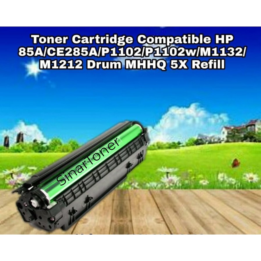 Jual Cartridge Toner Compatible 85A CE285A LaserJet P1102 P1102w M1132 ...