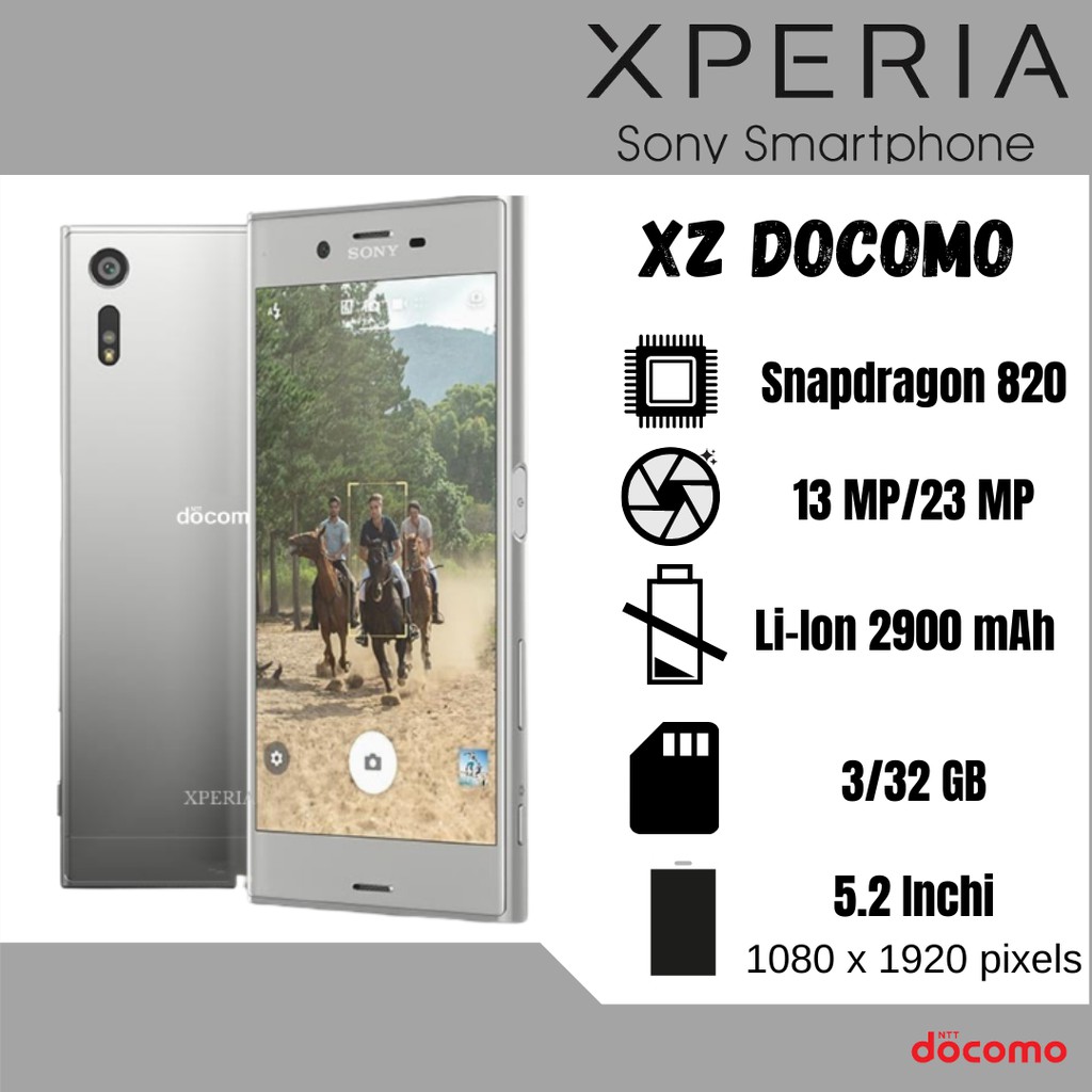 Xperia XZ Black 32 GB docomo - 携帯電話