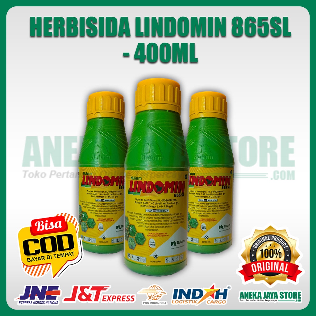 Jual Herbisida Sistemik Lindomin 865sl 400ml Shopee Indonesia