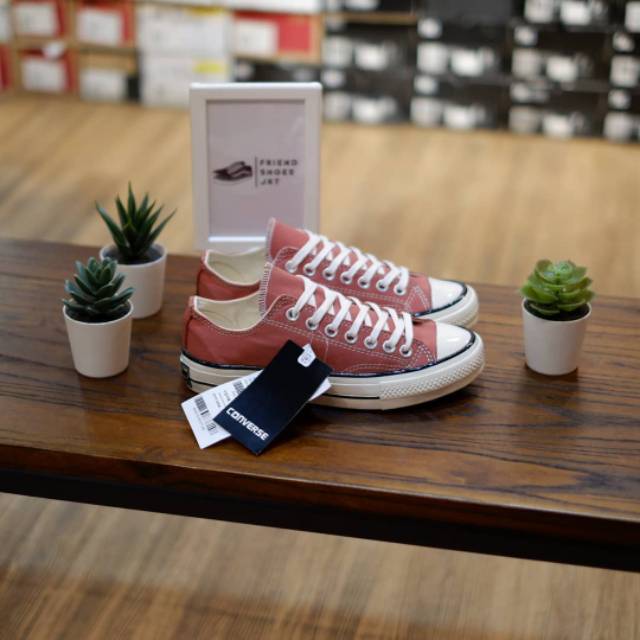 Jual Sepatu Converse 70s Low Saddle Black Egret Shopee Indonesia