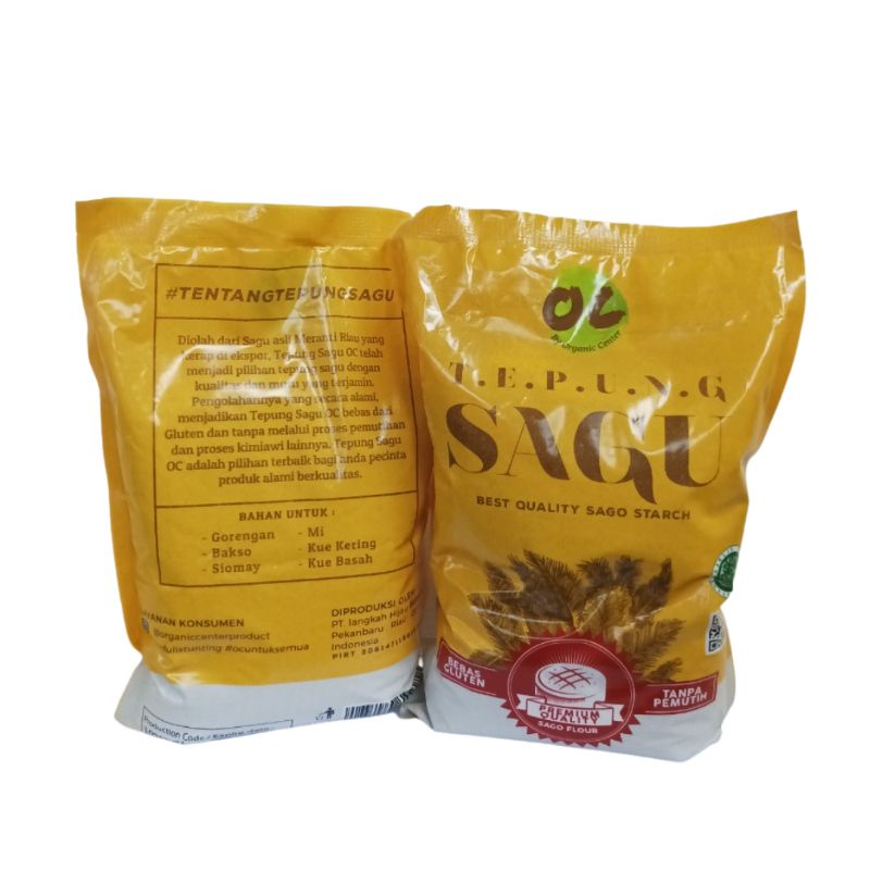 Jual Tepung Sagu Organic Center tepung sagu gluten free tanpa pemutik