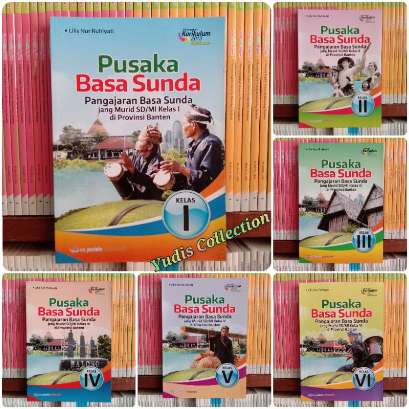 Jual Pusaka Basa Sunda SD/MI Kelas 1,2,3,4,5,6 Edisi K13 Revisi ...