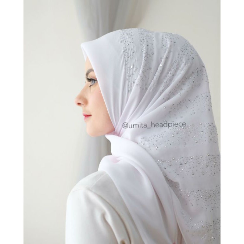 Jual Lux Hijab Segi Empat Mutiaraparis Payet Taburhijab Mutiara Taburjilbab Pollycottonbella 8676