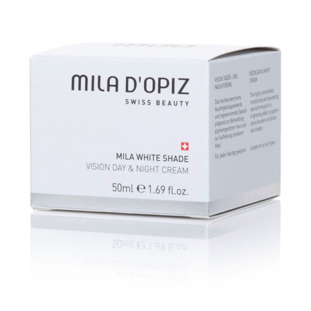 Jual MILA D'OPIZ WHITE SHADE CREAM 50g | Shopee Indonesia