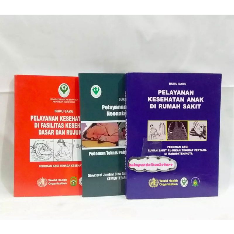 Jual Buku Saku Pelayanan Kesehatan WHO (Sepaket 3buku) | Shopee Indonesia