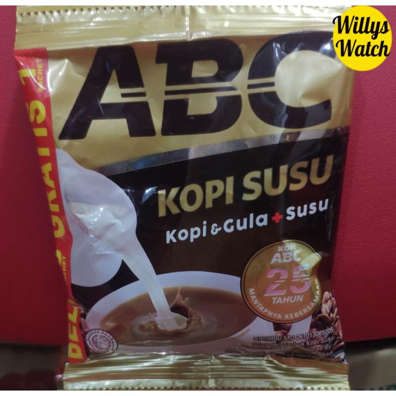 Jual ABC KOPI SUSU RENCENG ( 10 + 1 SACHET ) | Shopee Indonesia