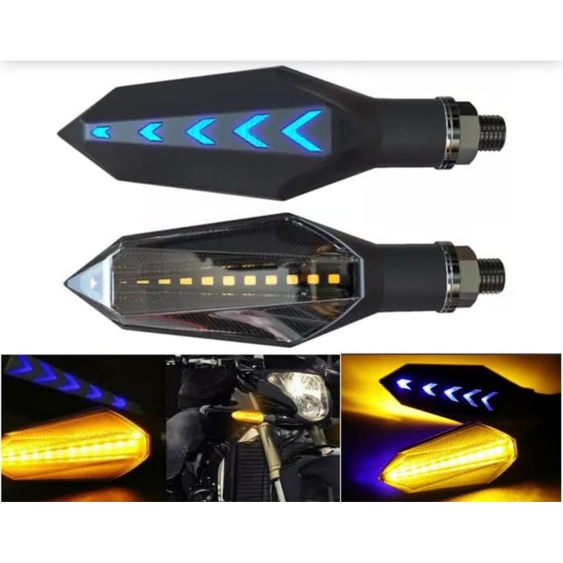 Jual SEN LED RUNNING MODEL PANAH UNIVERSAL MOTOR PNP | Shopee Indonesia