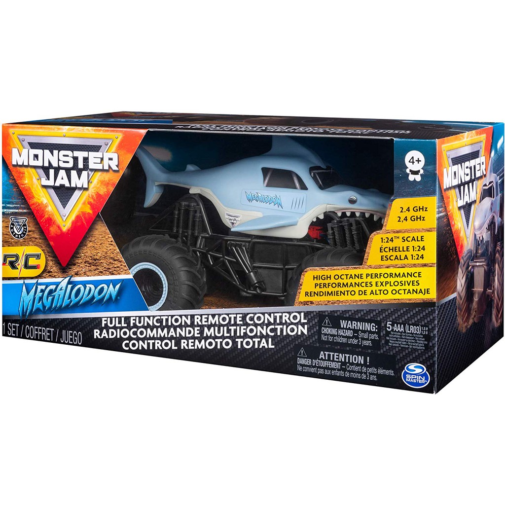 Hot Wheels Camioneta Monster Jam Control Remoto Mega Wrex Monster