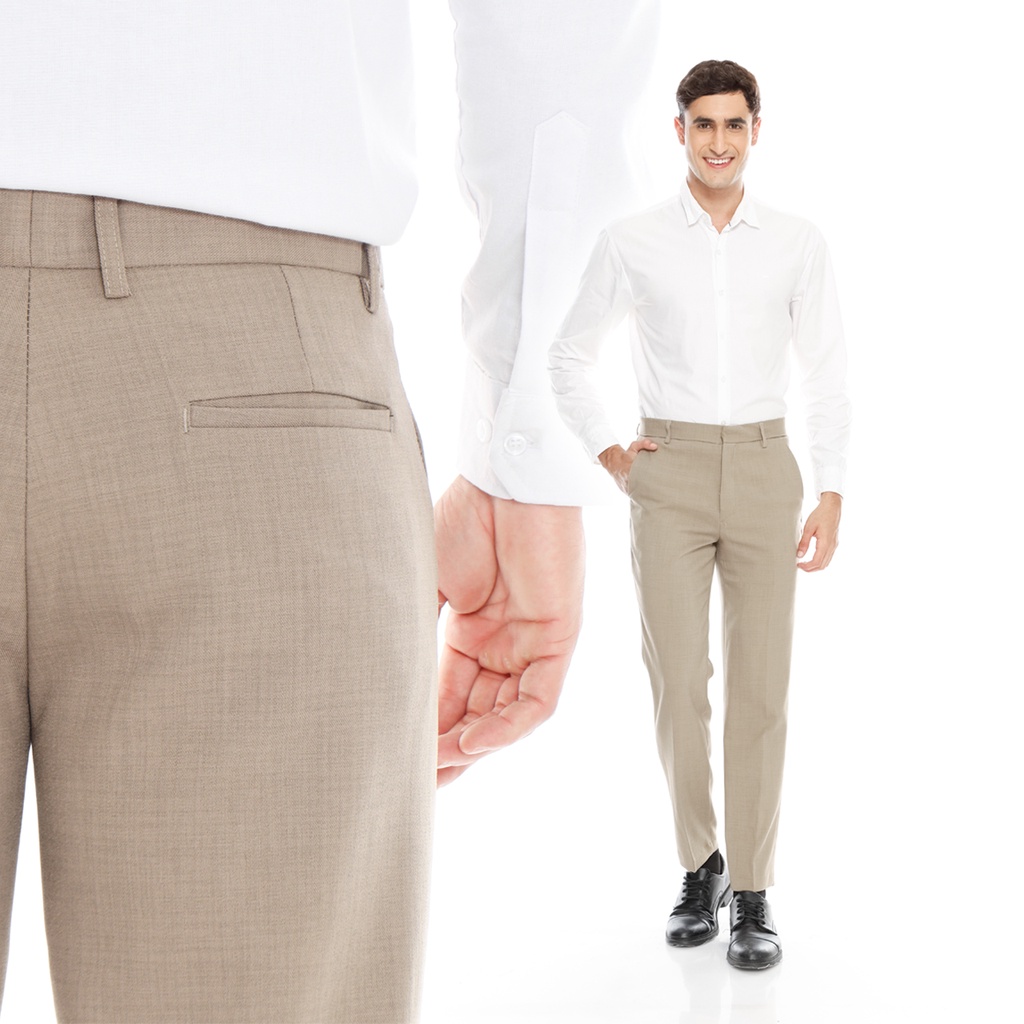 Jual RAYNOR - MODEL SLIM FIT Celana Formal Pria Slimfit Bahan Dasar ...