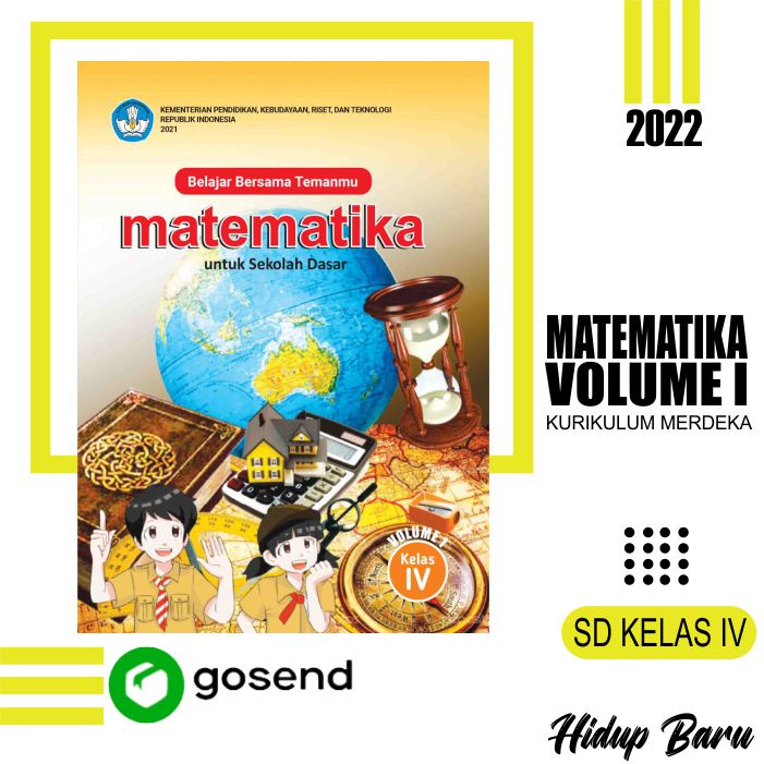 Jual Buku Sekolah Kurikulum Merdeka Matematika Kelas 4 Sd Vol Volume 1 ...