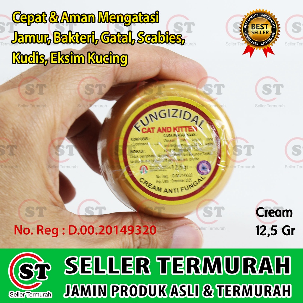 Jual Fungizidal Cream Obat Salep Anti Fungal Jamur Bakteri Scabies