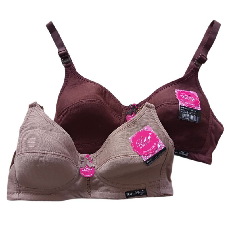 Jual Bra Lutty Sport Nyaman Sehari Hari Tanpa Kawat Tanpa Busa Shopee Indonesia