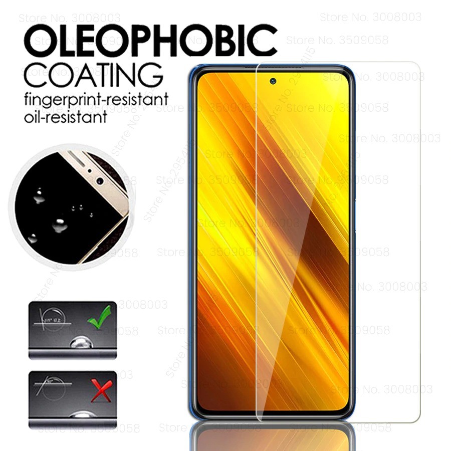 Jual Tempered Glass Poco X3 NFC Clear Screen Protector Handphone ...