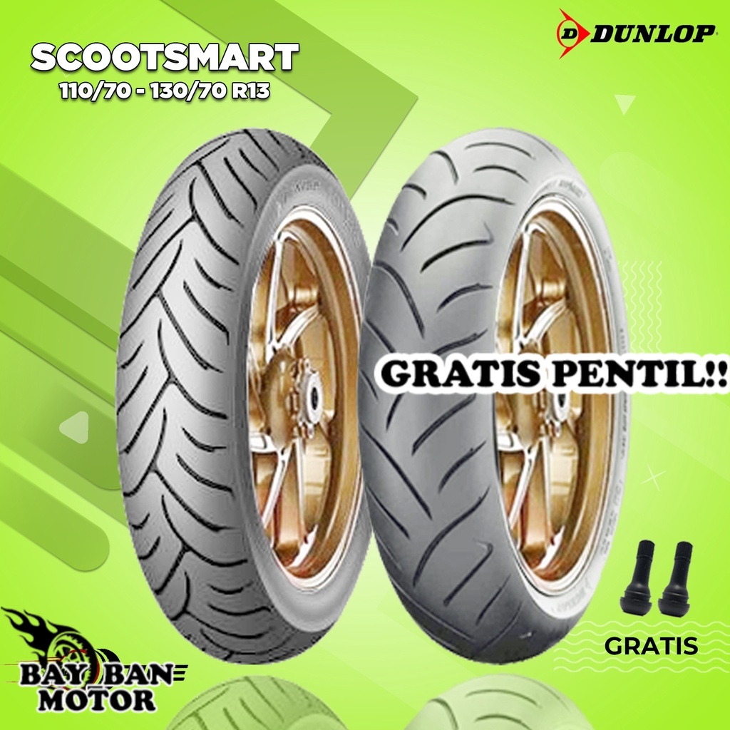 Jual Paket Ban Motor Yamaha Nmax Dunlop Scootsmart Ring Tubeless Shopee