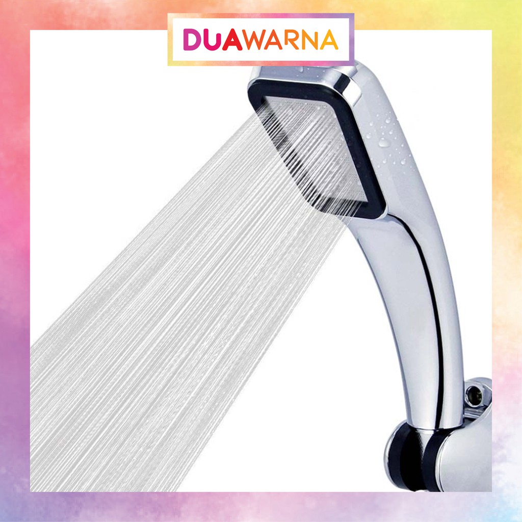 Jual Duawarna Kepala Shower Mandi 300 Lubang Hemat Air Tekanan Tinggi Shower Shower Filter 5059