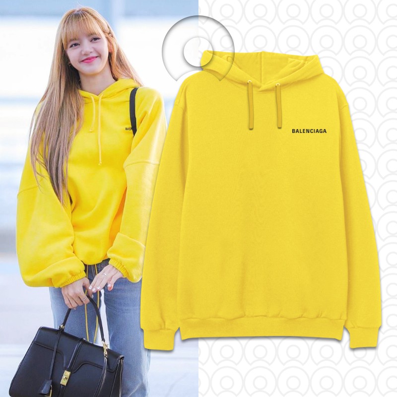 Lisa 2025 yellow hoodie