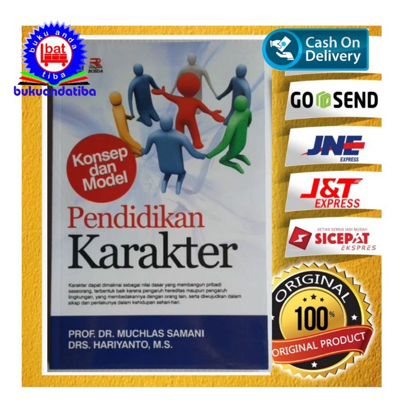 Jual PENDIDIKAN KARAKTER KONSEP DAN MODEL - Prof. Dr. Muchlas Samani ...