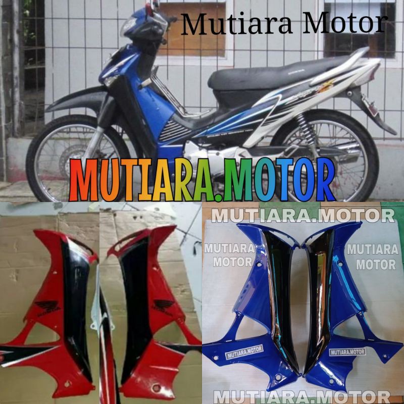 Jual Cover Sayap Depan Honda Supra X 125 Lama Luar Dalam Shopee Indonesia