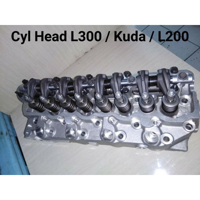 Jual CYLINDER HEAD ASSY KOMPLIT MITSUBISHI L300 DIESEL KUDA DIESEL L200