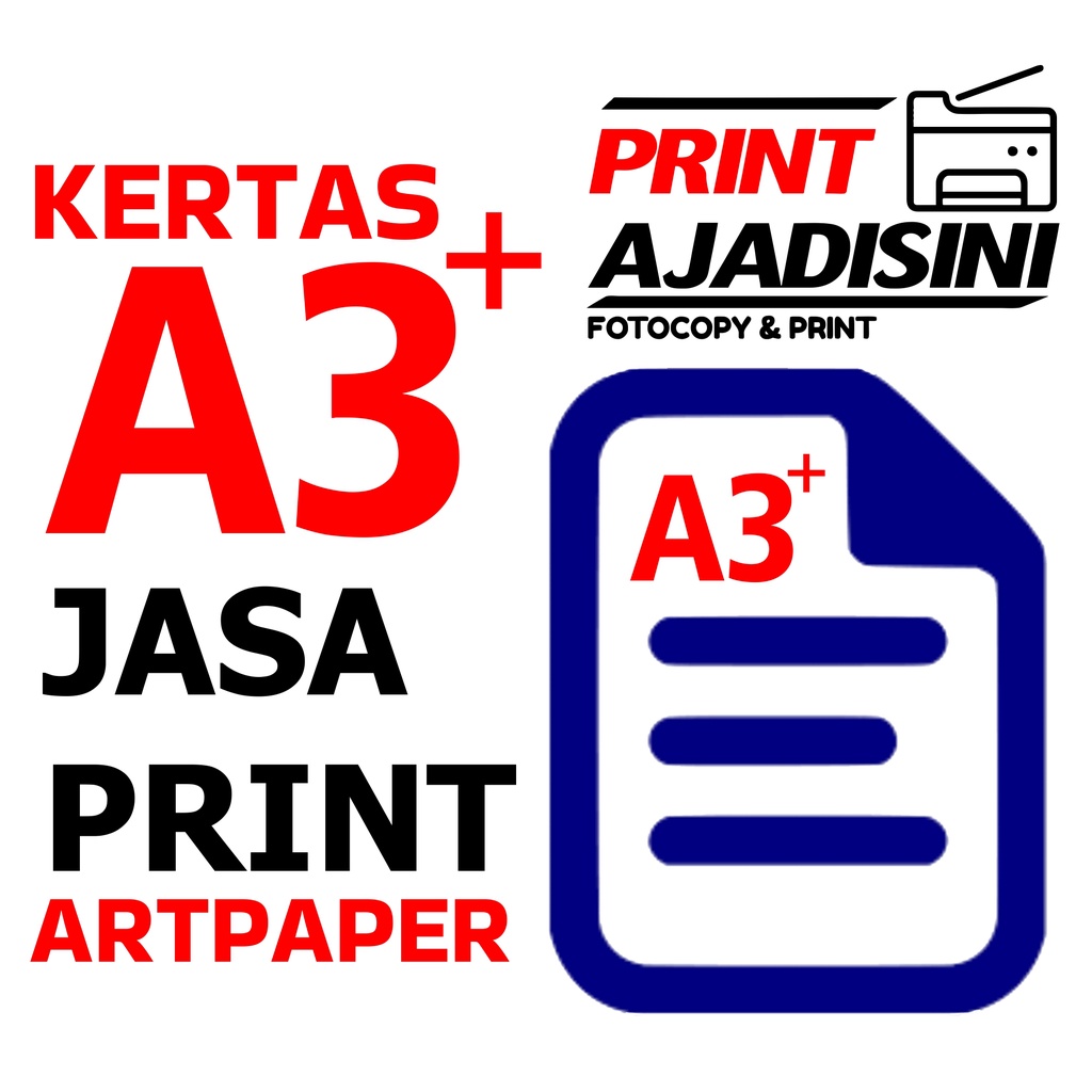 Jual Print Kertas Art Paper A3 Shopee Indonesia